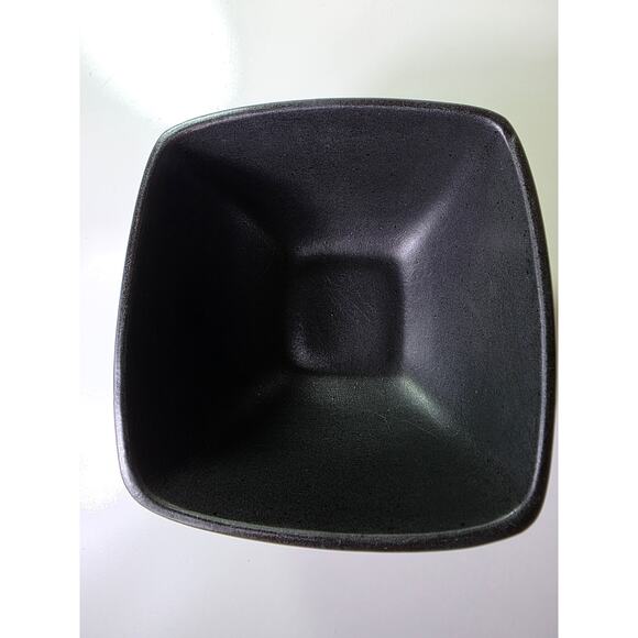 HOME TRENDS Taupe Tan Brown Rave Square Soup Cereal Bowls Set of 2 - Picture 2 of 8